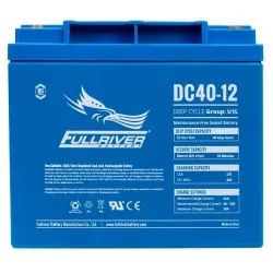 Battery Fullriver DC40-12 40Ah 275A 12V Dc FULLRIVER - 1