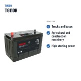 LKW-Batterie Tudor TG110B 12V 110Ah 950A – empfohlene Einsatzbereiche