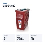 Batterie solaire Trojan SIND 06 920 6V 708Ah – caractéristiques clés