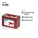 Batteria solare Trojan 31-AGM 12V 100Ah AGM – usi consigliati