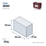 Golf cart battery Trojan 30XHS 12V 130Ah | baterias.com
