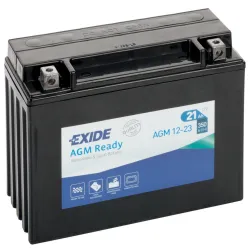 Exide AGM12-23. Motorcycle battery Exide 21Ah 12V