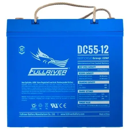 Batería Fullriver DC55-12 55Ah 400A 12V Dc FULLRIVER - 1