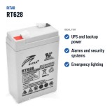 Bateria estacionária UPS Ritar RT628 6V 2.8Ah AGM – utilizações recomendadas