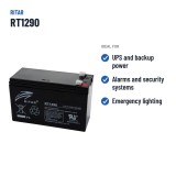 Bateria estacionária UPS Ritar RT1290 12V 9Ah AGM – utilizações recomendadas
