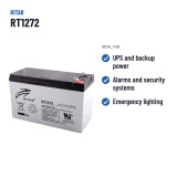Bateria estacionária UPS Ritar RT1272 12V 7.2Ah AGM – utilizações recomendadas
