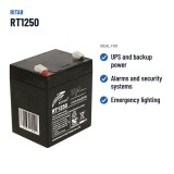 Stationärbatterie USV Ritar RT1250 12V 5Ah AGM – empfohlene Einsatzbereiche