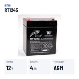 Stationärbatterie USV Ritar RT1245 12V 4.5Ah AGM – wichtigste Daten