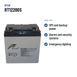 Batteria stazionaria UPS Ritar RT12280S 12V 28Ah AGM – usi consigliati