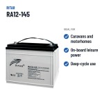Batteria caravan Ritar RA12-145 12V 153Ah AGM – usi consigliati