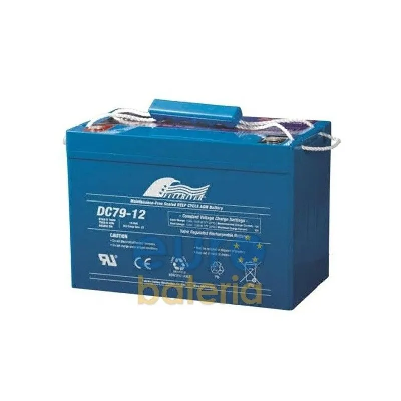 Battery Fullriver DC79-12 79Ah 600A 12V Dc FULLRIVER - 1