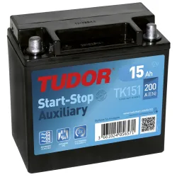 Tudor TK151. Batería auxiliar para coche Tudor 15Ah 12V