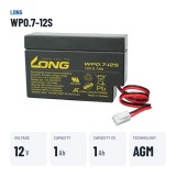 Batteria stazionaria UPS Long WP0.7-12S 12V 0.7Ah AGM – dati principali