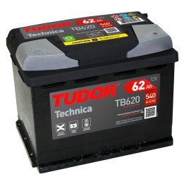 Batería TUDOR TB620 12V 62Ah 540A