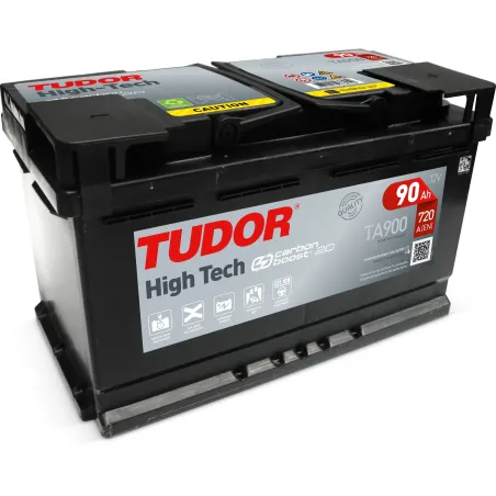 Tudor TA900. Autobatterie Tudor 90Ah 12V