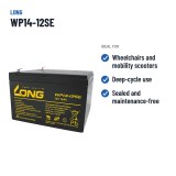 Rollstuhlbatterie Long WP14-12SE 12V 14Ah AGM – empfohlene Einsatzbereiche