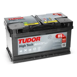 Tudor TA852. Batterie de voiture Tudor 85Ah 12V