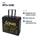 Rollstuhlbatterie Long WP24-12ANE 12V 24Ah AGM – empfohlene Einsatzbereiche