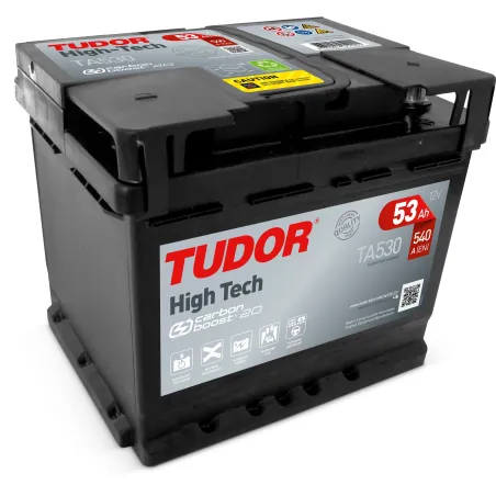 Tudor TA530. Car battery Tudor 53Ah 12V