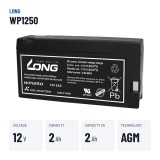 Batterie stationnaire onduleur Long WP1250 12V 2Ah AGM