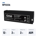 Batería estacionaria SAI/UPS Long WP1223A 12V 2.1Ah AGM