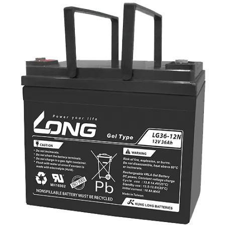 Battery Long LG36-12N 36Ah Long - 1