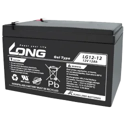 Batería Long LG12-12 12Ah Long - 1