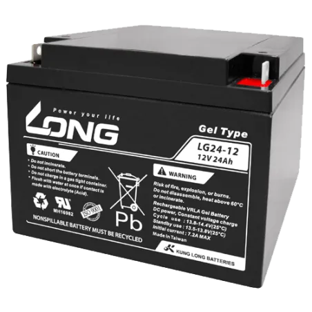 Battery Long LG24-12 24Ah Long - 1