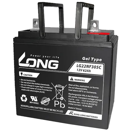Batterie Long LG22NF305CN 62Ah Long - 1
