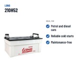 Batteria auto Long 210H52 12V 210Ah – usi consigliati