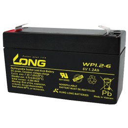 Batería LONG WP1.2-6 6V 1Ah AGM