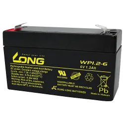 Bateria Long WP1.2-6 1.2Ah Long - 1
