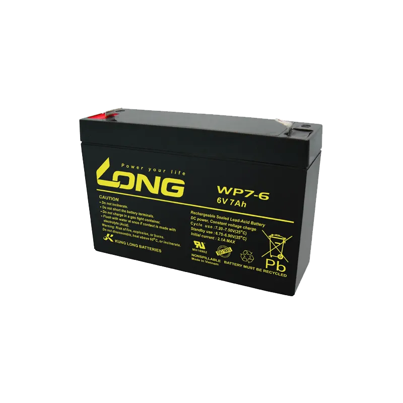 Batterie Long WP7-6 7Ah Long - 1