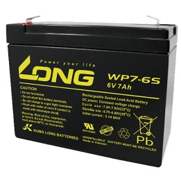 Batería LONG WP7-6S 6V 7Ah AGM