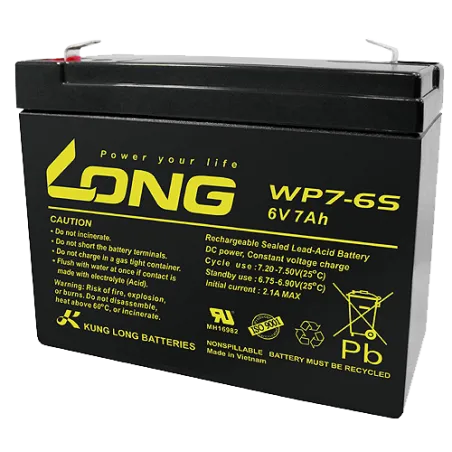 Batterie Long WP7-6S 7Ah Long - 1