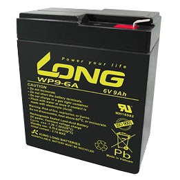 Batería LONG WP9-6A 6V 9Ah AGM