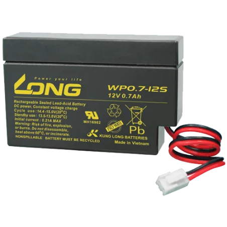 Batteria Long WP0.7-12S 0.7Ah Long - 1
