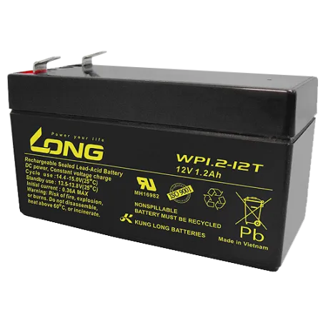 Battery Long WP1.2-12T 1.2Ah Long - 1