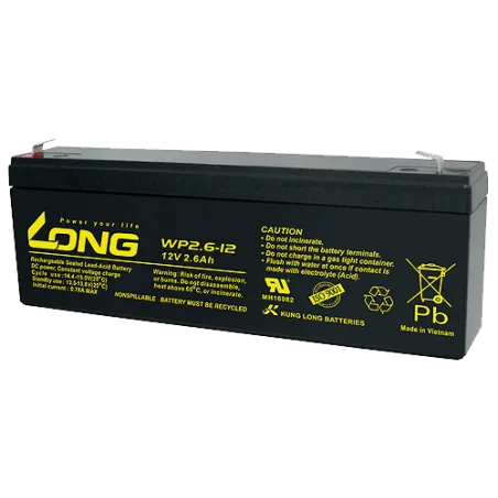 Bateria Long WP2.6-12 2.6Ah Long - 1