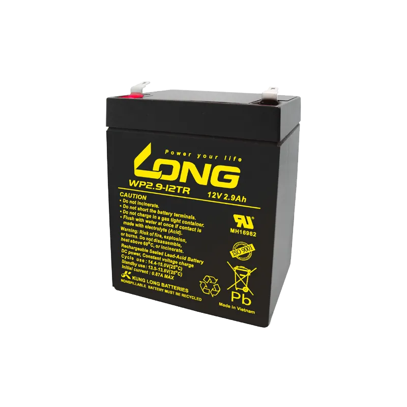 Long WP2.9-12TR. Batterie pour UPS Long 2.9Ah 12V