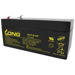 Long WP3-12. Gerätebatterie Long 3Ah 12V