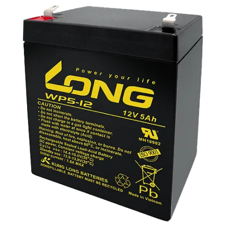 Long WP5-12. batteria del dispositivo Long 5Ah 12V