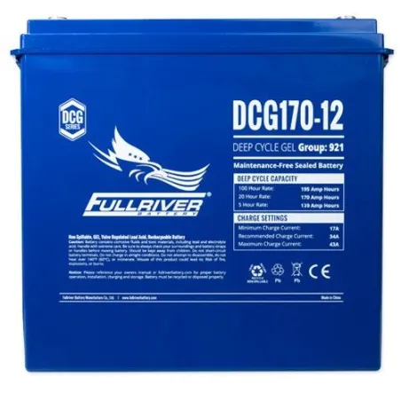 Batería Fullriver DCG170-12 170Ah 12V Dcg FULLRIVER - 1