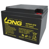 Batteria per carrozzina Long WP24-12N 12V 24Ah AGM