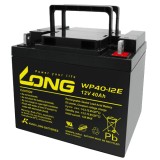 Wheelchair battery Long WP40-12E 12V 40Ah AGM
