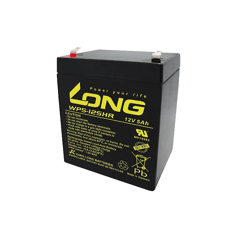 Long WP5-12SHR. Batterie pour UPS Long 5Ah 12V