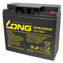 Batteria stazionaria UPS Long WP18-12NSHR 12V 18Ah AGM