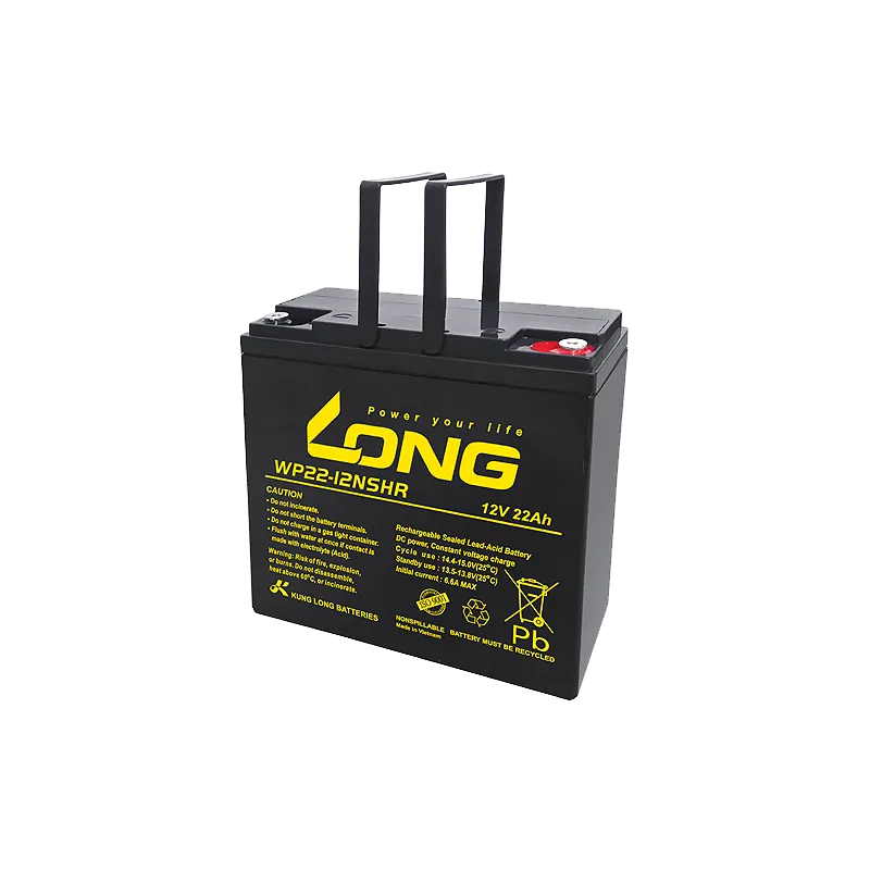 Long WP22-12NSHR. Batterie für USV Long 22Ah 12V