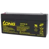 Long WP3-6. Batteria per UPS Long 3Ah 6V