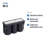 Equipment battery Cyclon 6V-X 6V 5Ah AGM | baterias.com